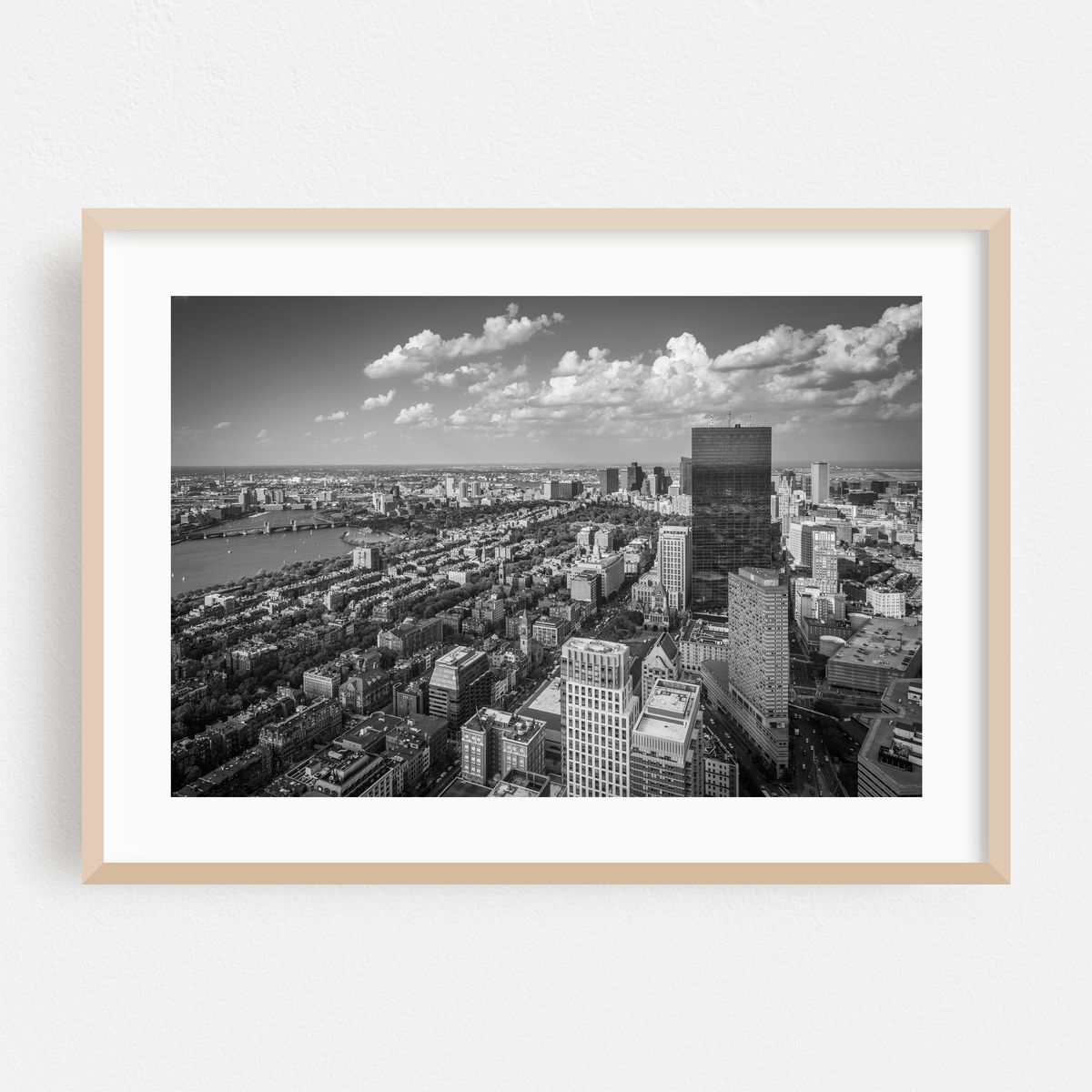 Views from Back Bay 02  B&W – image 1 of 6