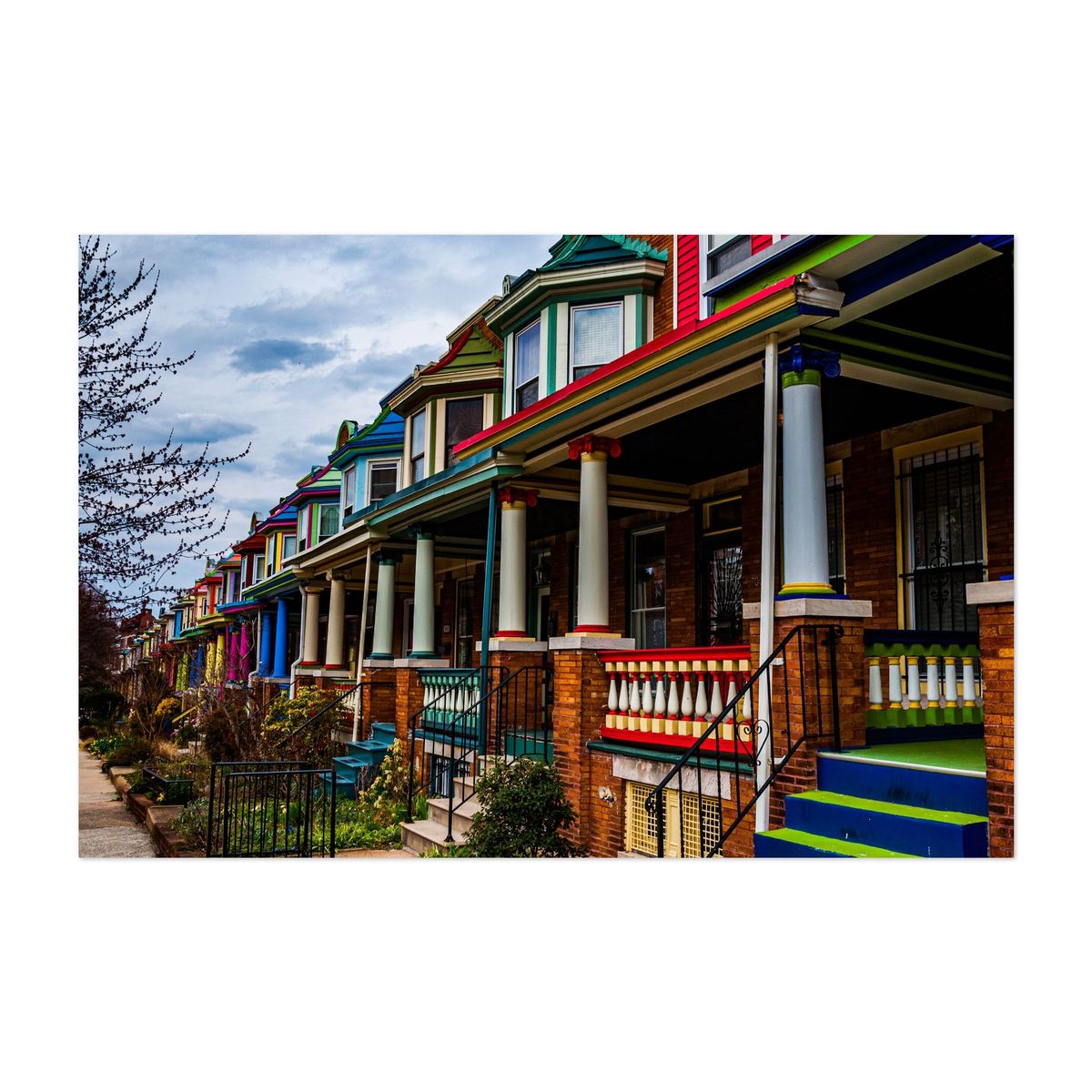 Row Houses of Baltimore – image 1 of 2