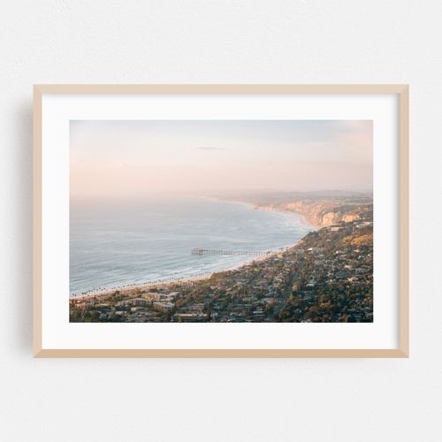 The Coast from Mount Soledad, La Jolla