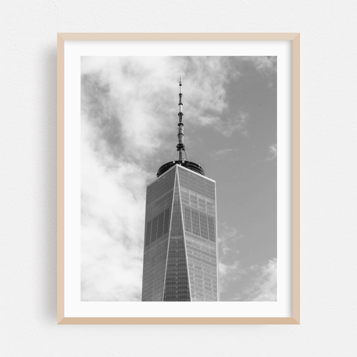 1WTC Closeup B&W – image 1 of 12