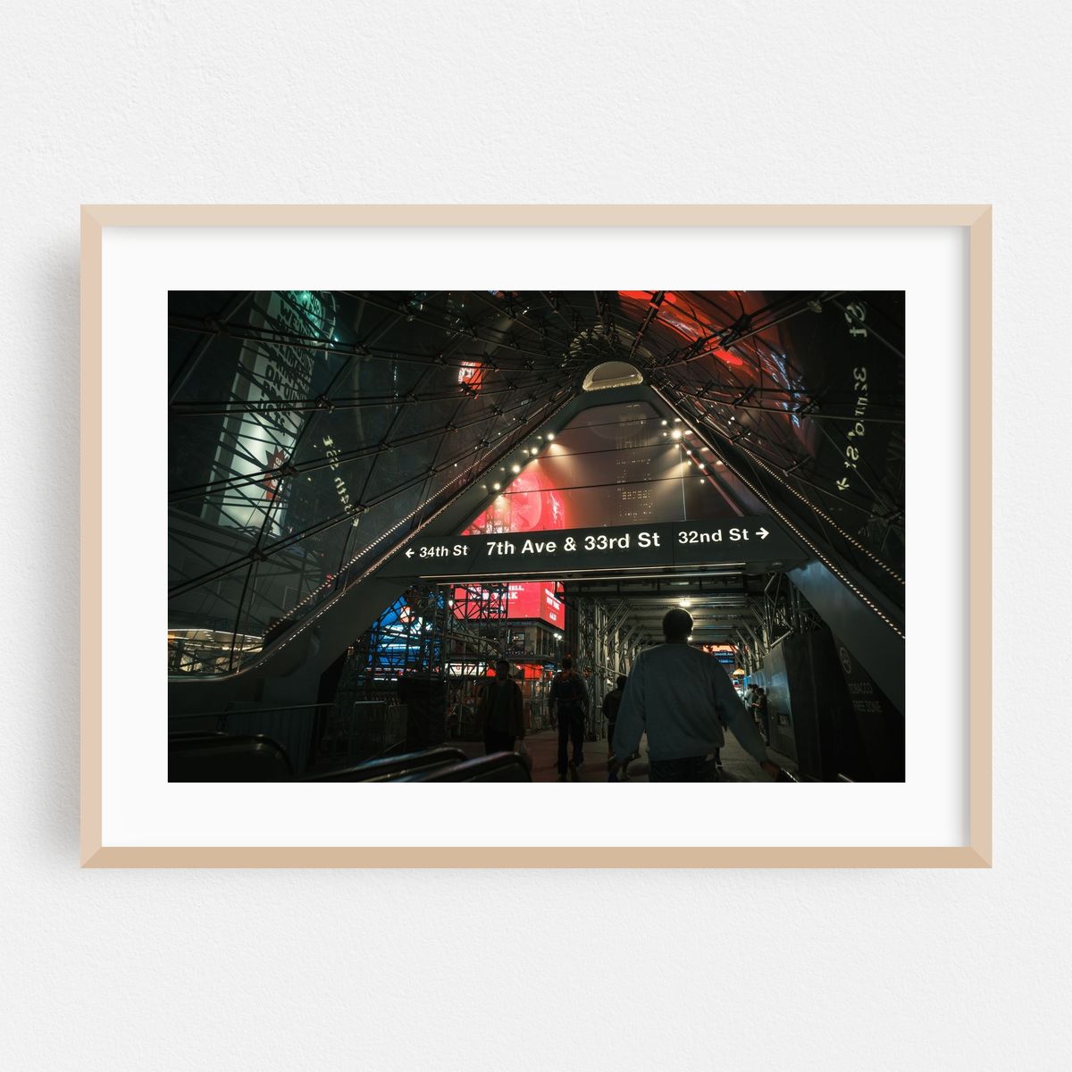 Exiting Penn Station, New York – image 1 of 6