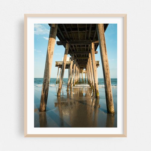 Under Ocean City Fishing Pier