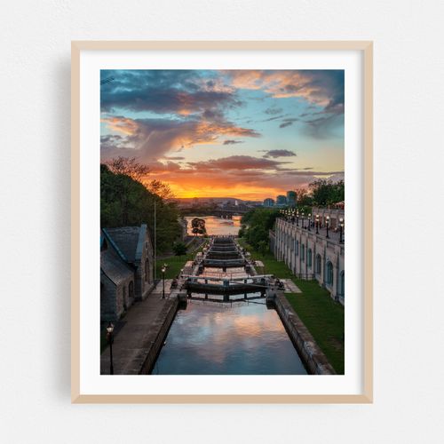 Rideau Canal Sunset, Ottawa