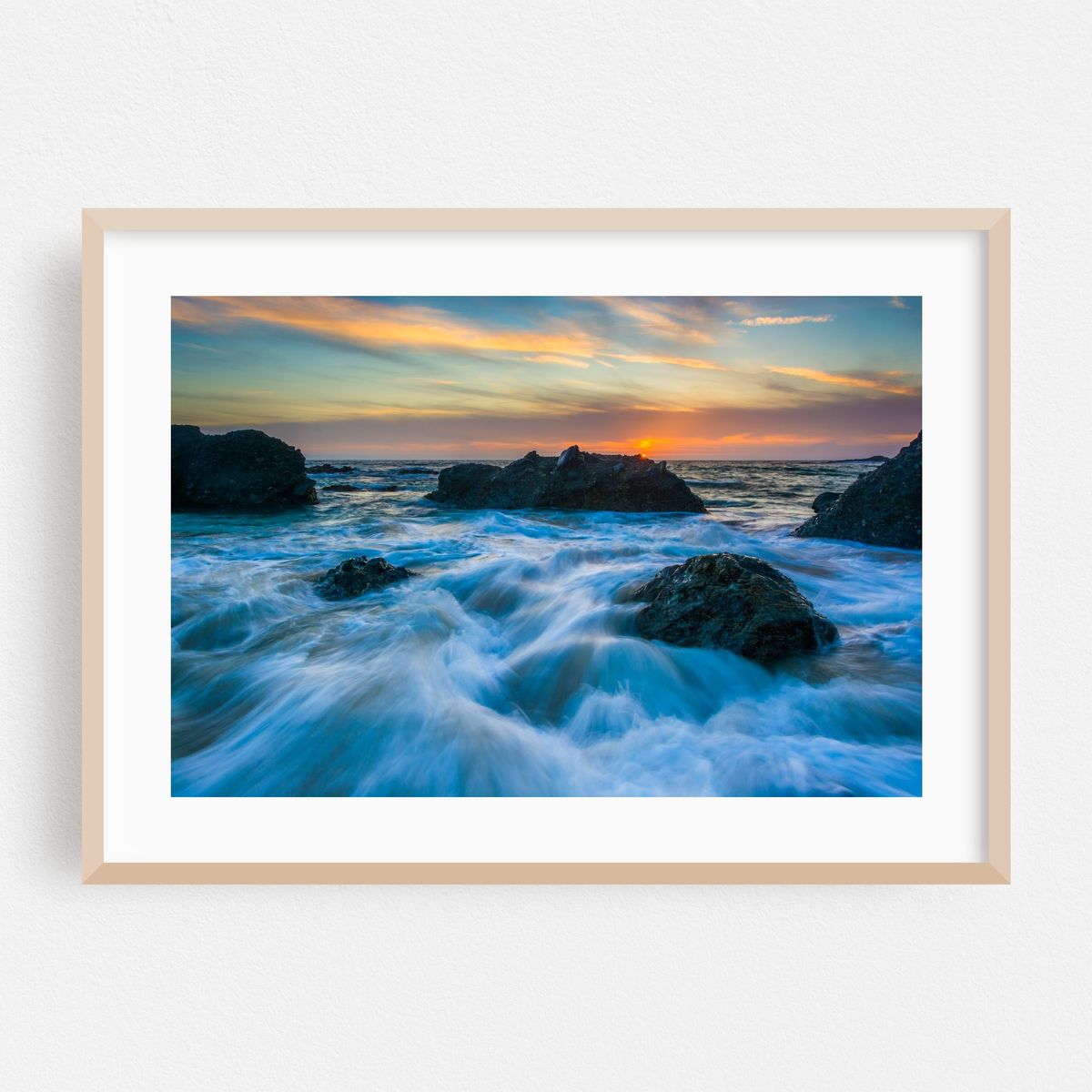 Sunset at Thousand Steps Beach – image 1 of 6