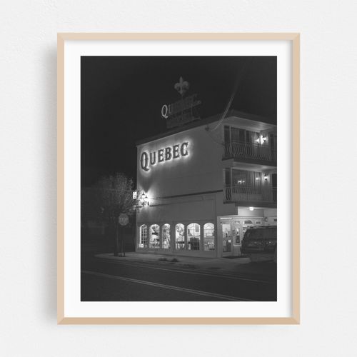 Quebec Motel B&W