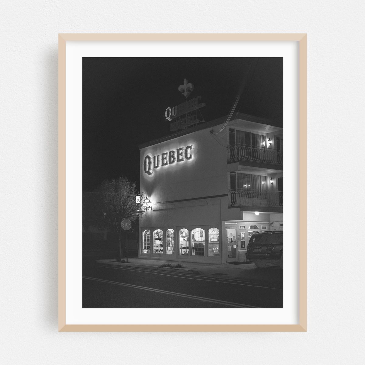 Quebec Motel B&W – image 1 of 12