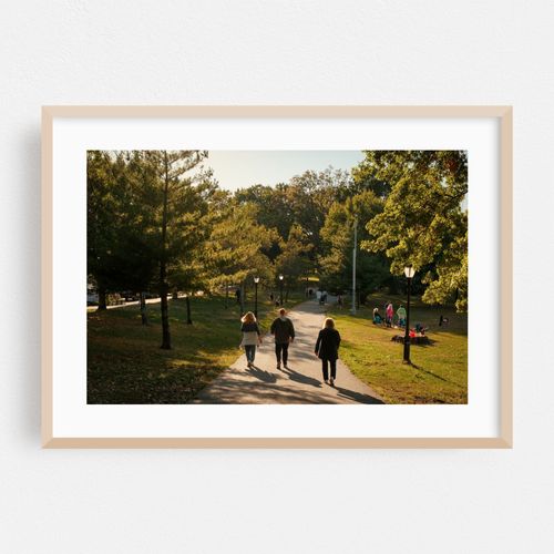 Walking at Juniper Valley Park, Queens