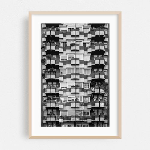 Barcelona Architectural 01 B&W