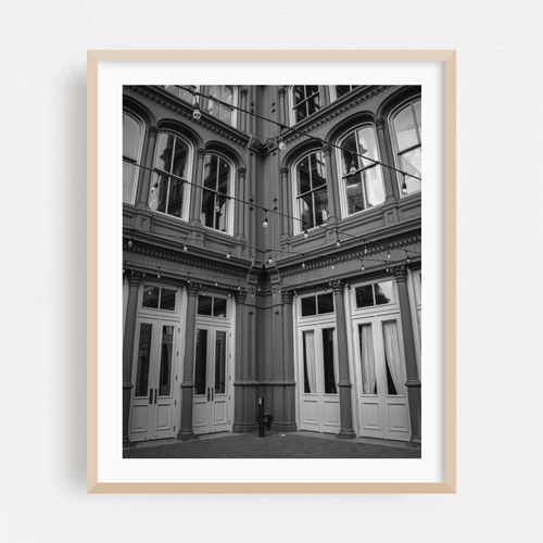 1840's Ballroom 02 B&W