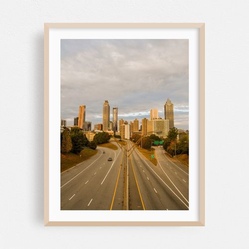 Atlanta Skyline - Jackson Street Bridge