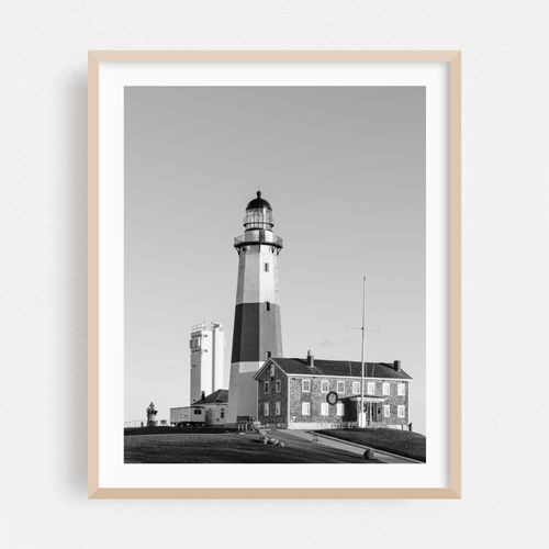 Montauk Lighthouse 04 B&W