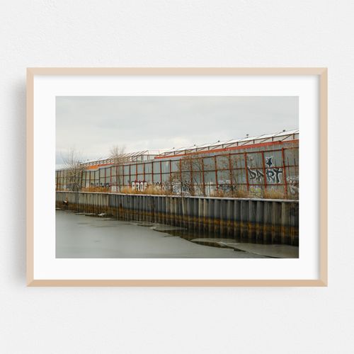 Icy Newtown Creek, East Williamsburg