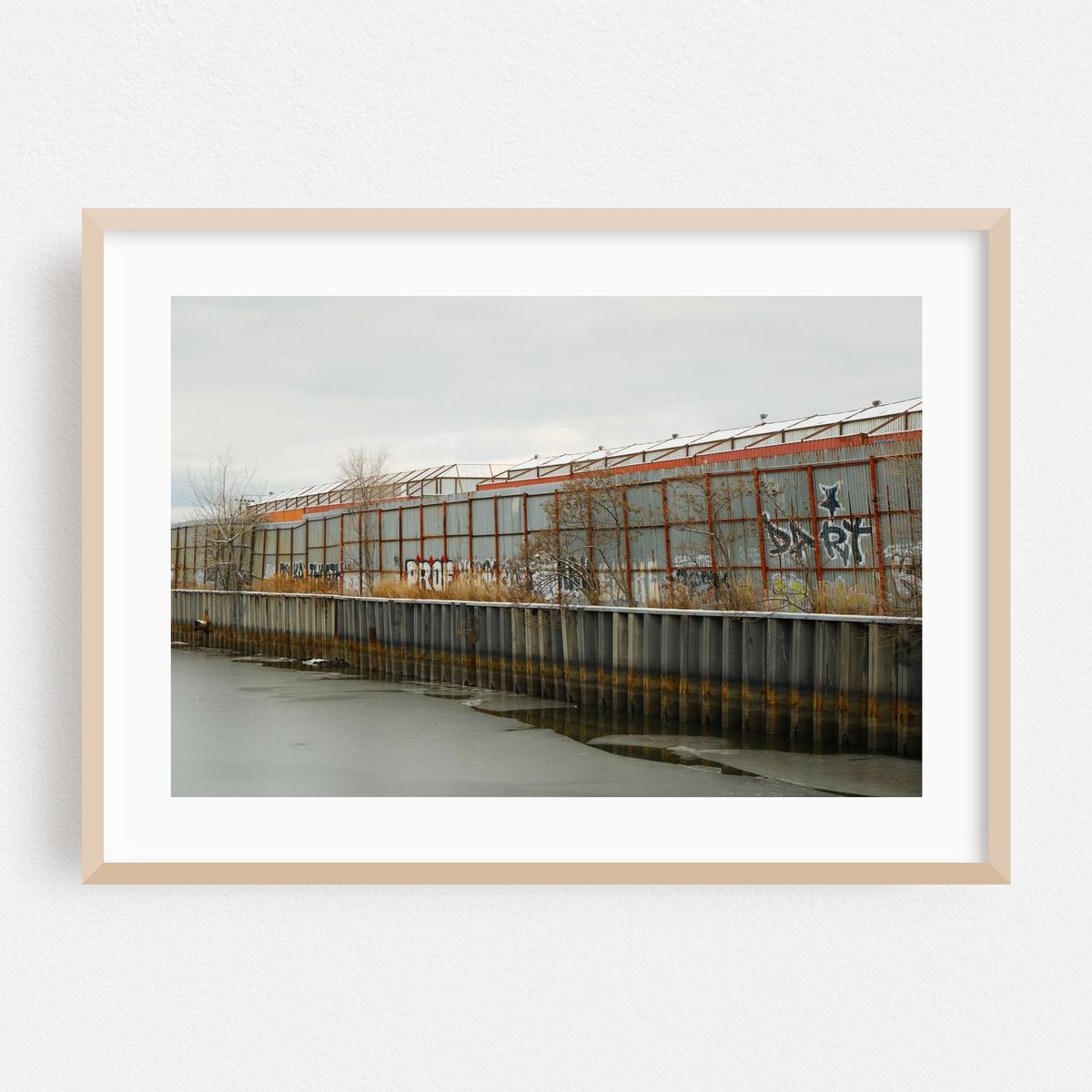 Icy Newtown Creek, East Williamsburg – image 1 of 6