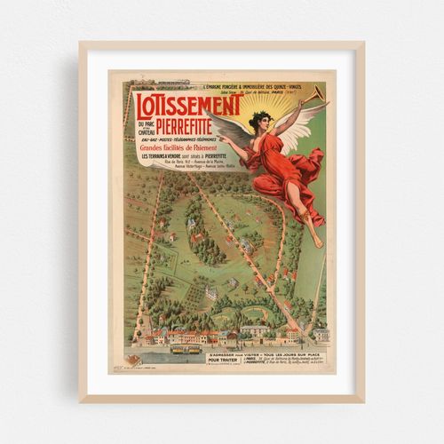 Lotissement du Parc et du Chateau Pierrefitte (1903)