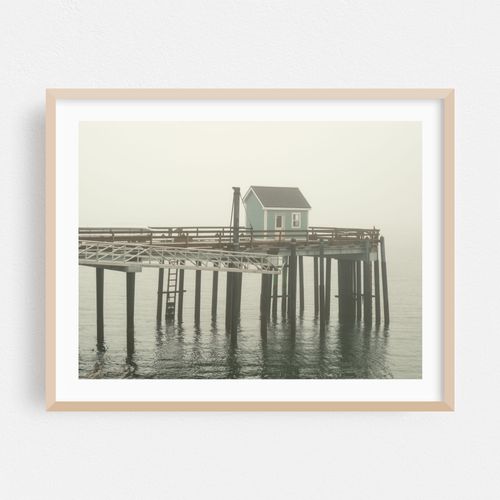 Pier in Fog, Beals Island