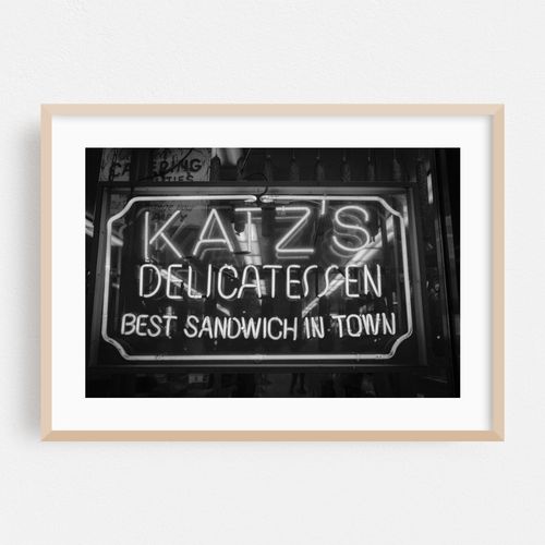 Katz's Neon B&W