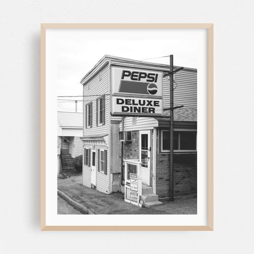 Deluxe Diner B&W