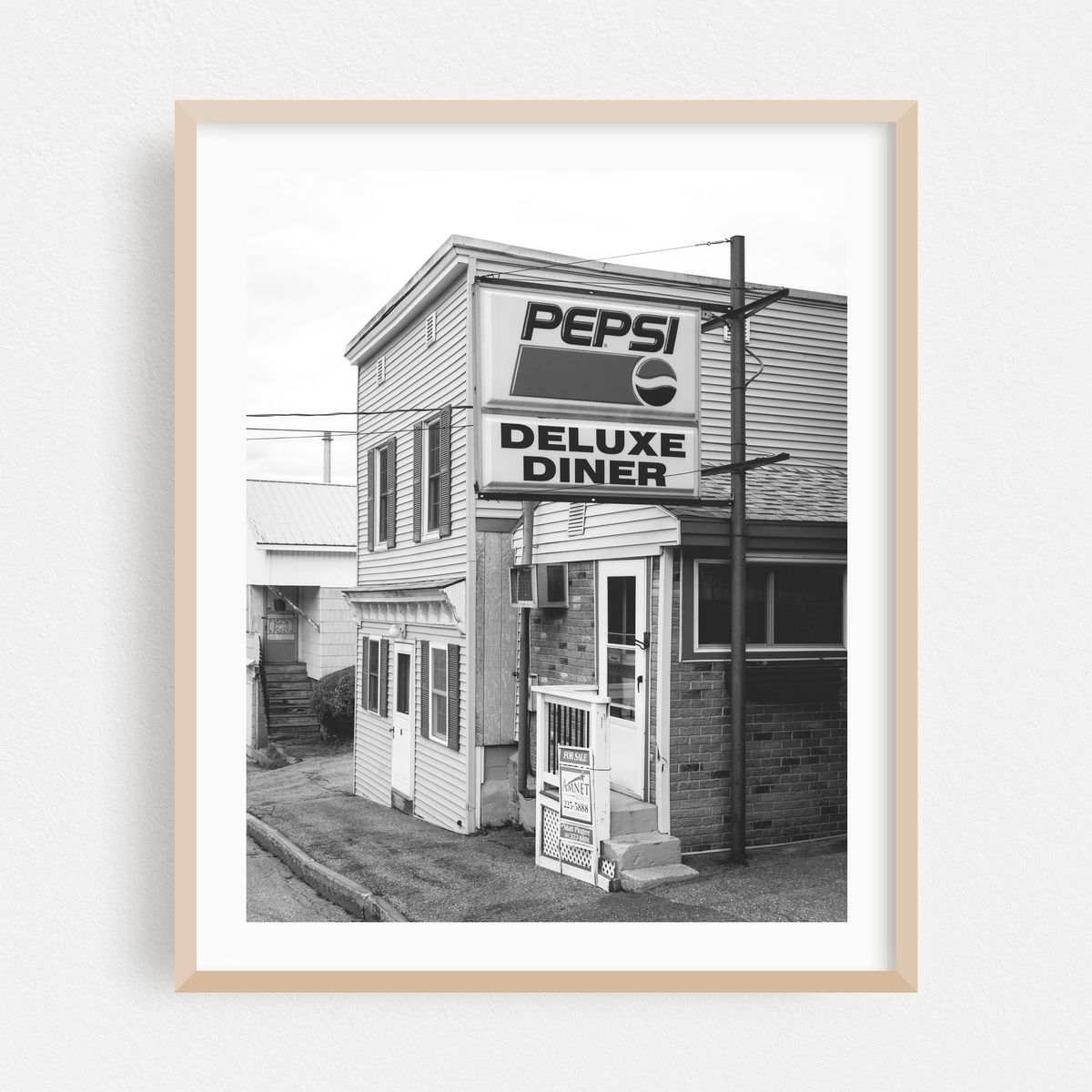 Deluxe Diner B&W – image 1 of 12