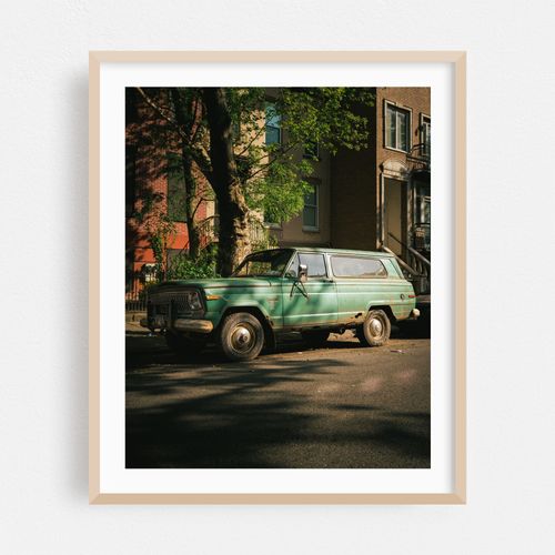 Old Green Truck, Williamsburg 02