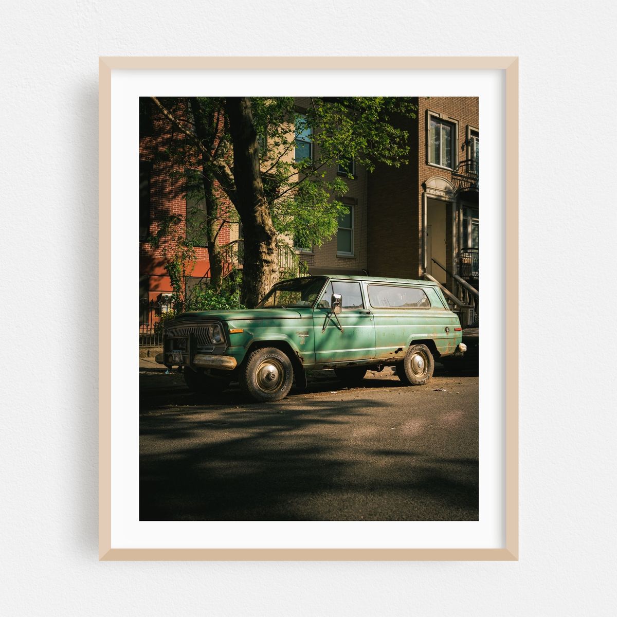 Old Green Truck, Williamsburg 02 – image 1 of 12