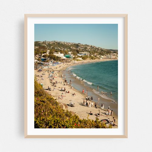 Crowded Main Beach, Laguna Beach 02