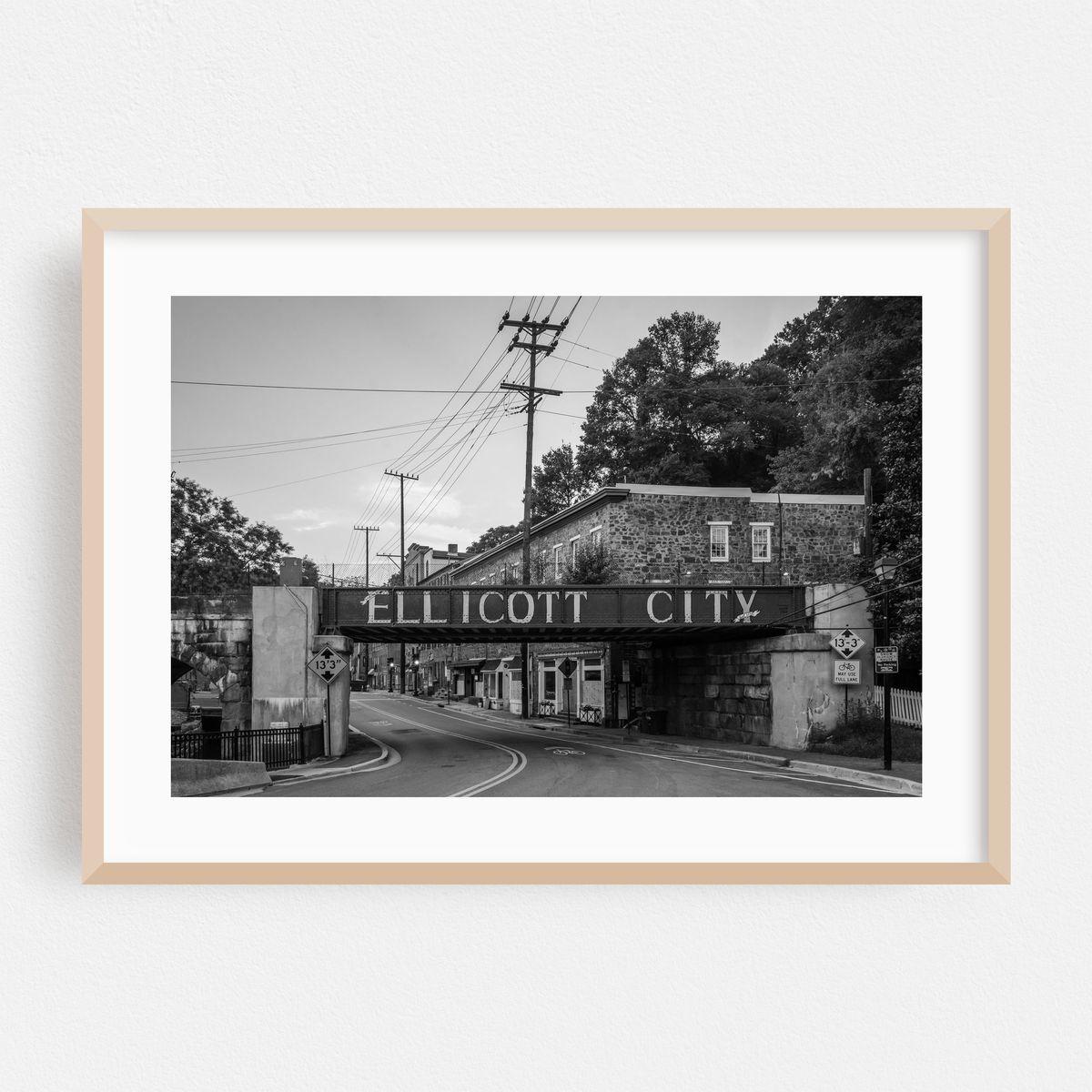 Around the Corner B&W – image 1 of 9