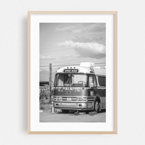 Bombay Beach Bus 02 B&W