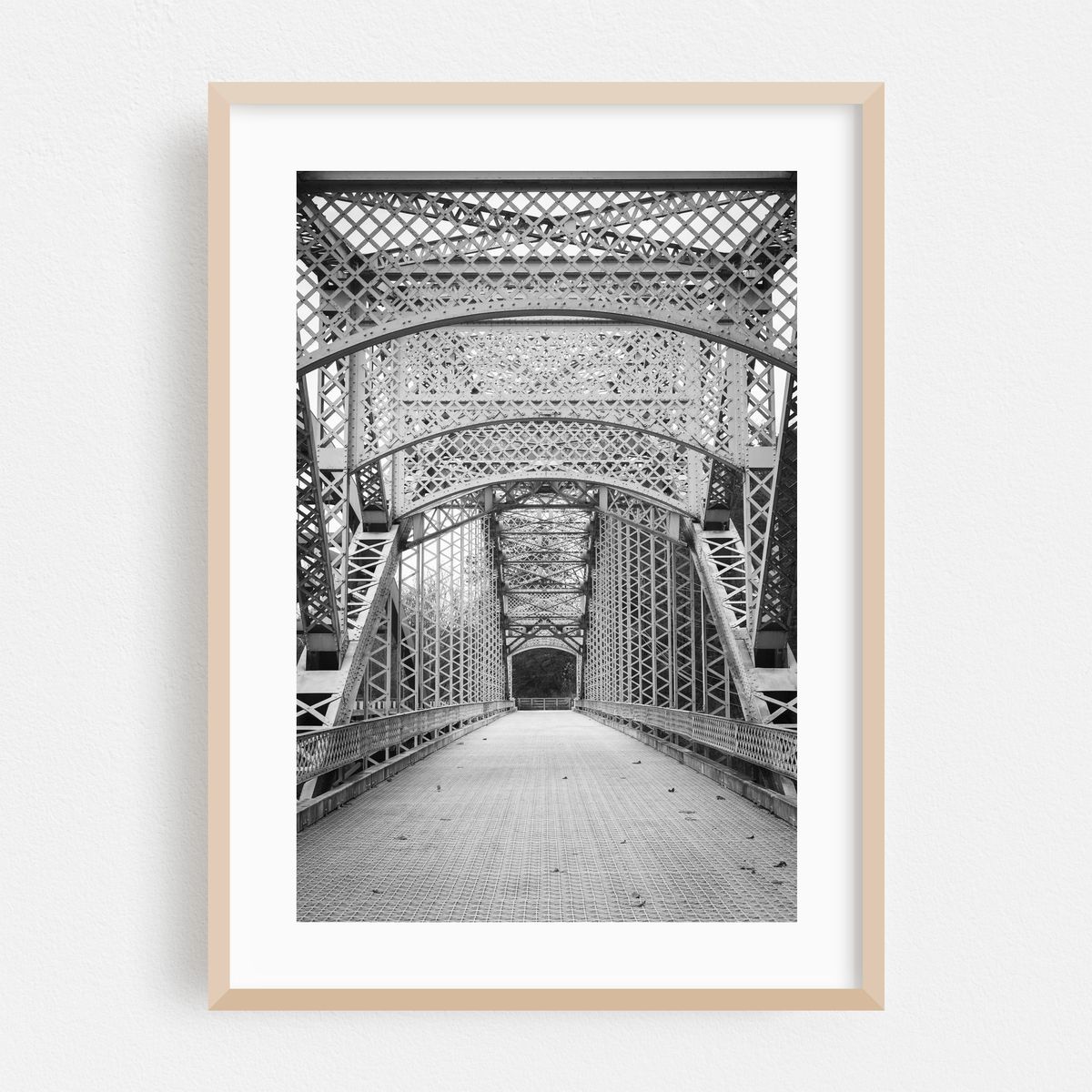 Bridge along Paper Mill Road 01 B&W – image 1 of 16