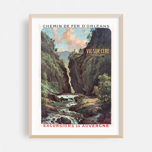 Chemins de fer d’Orléans Vic sur Cère (1900-1910)