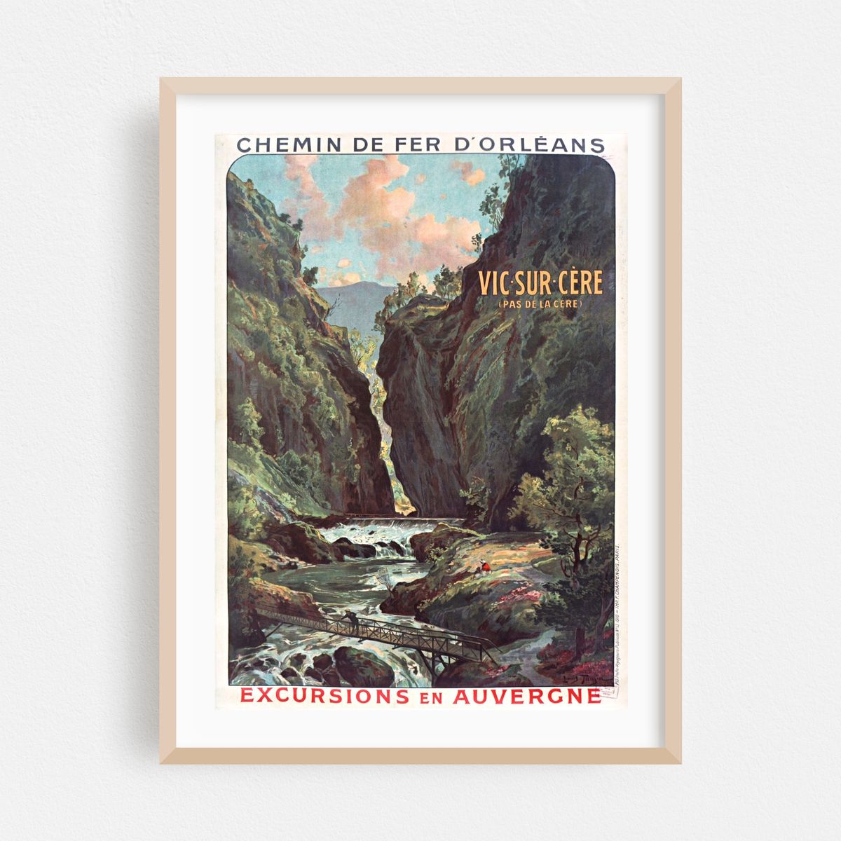 Chemins de fer d’Orléans Vic sur Cère (1900-1910) – image 1 of 3