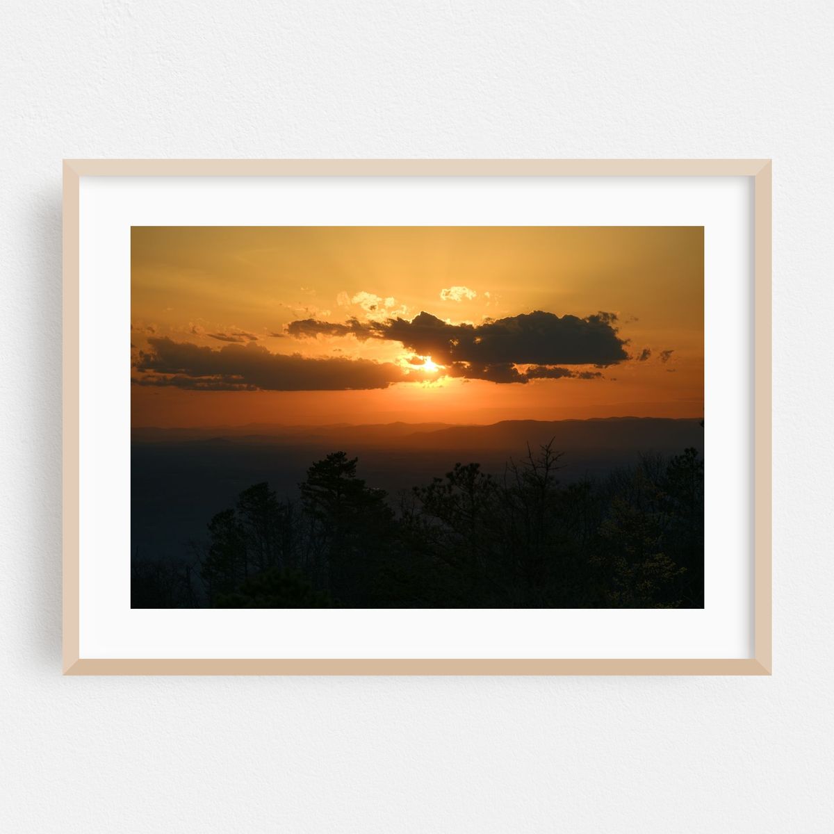 Pilot Mountain Sunset – image 1 of 6