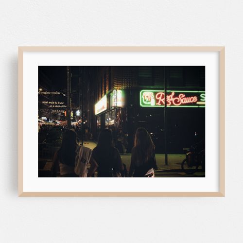 Neon Nights in Little Italy