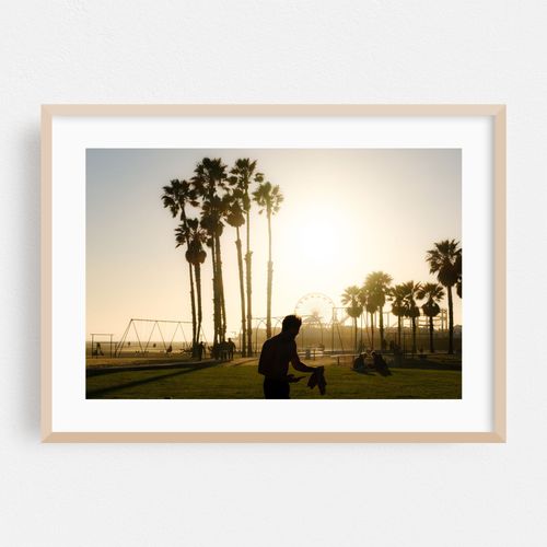 Sunset at Muscle Beach, Santa Monica 01