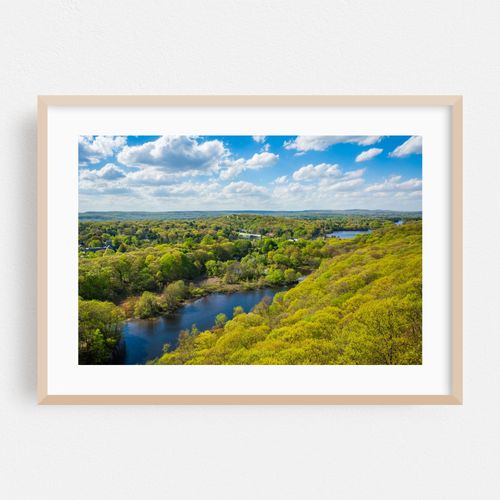 Mill River from East Rock