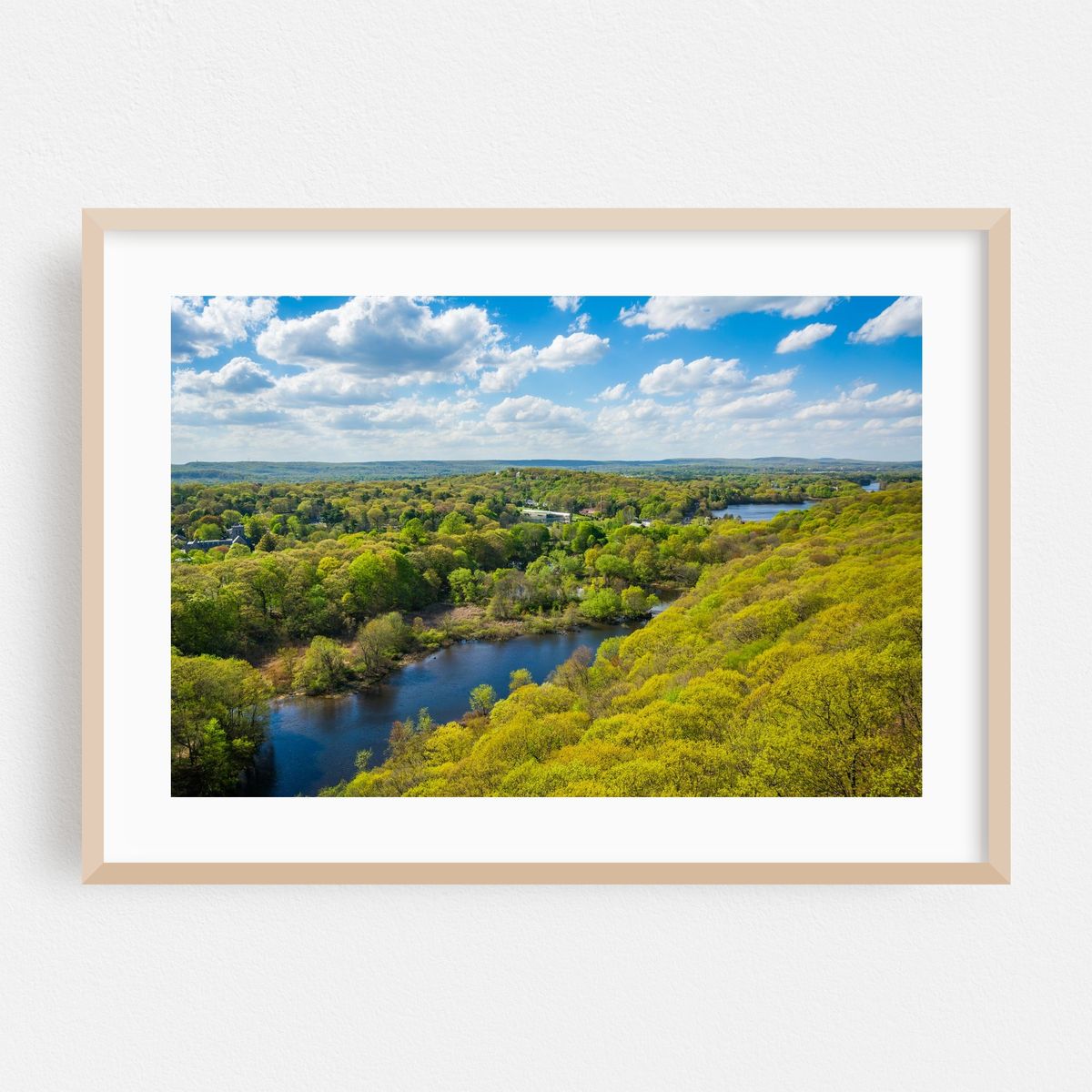 Mill River from East Rock – image 1 of 6