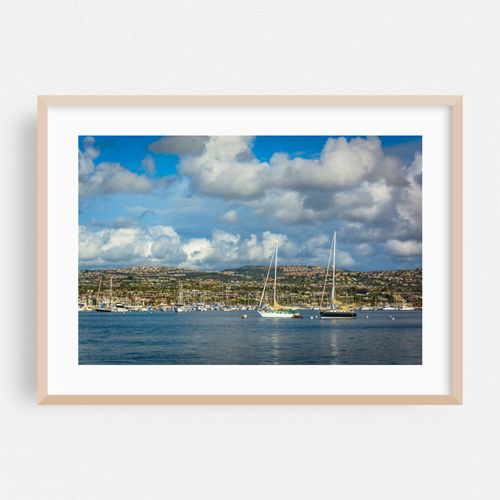 Boats across Beacon Bay