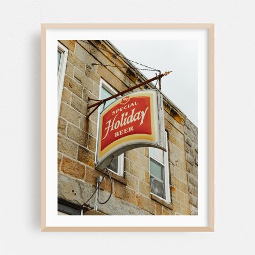 Holiday Beer Sign 01