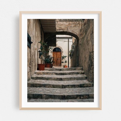 Steps in Matera