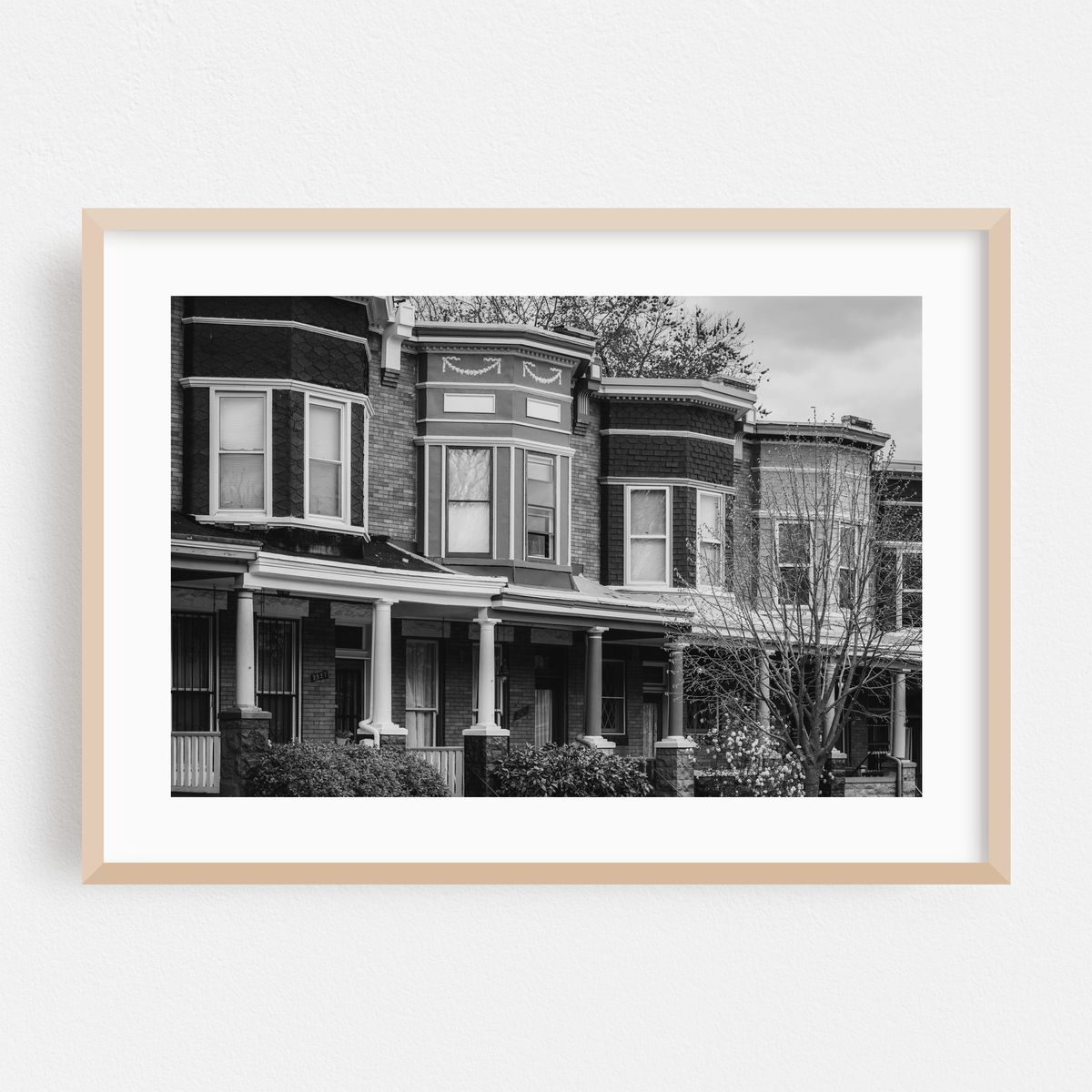 Guilford Ave Row Houses B&W B&W – image 1 of 6