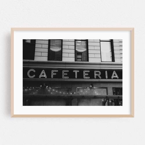 Cafeteria, Tribeca 01 B&W