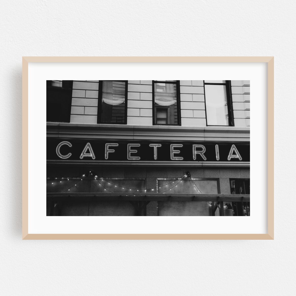 Cafeteria, Tribeca 01 B&W – image 1 of 6