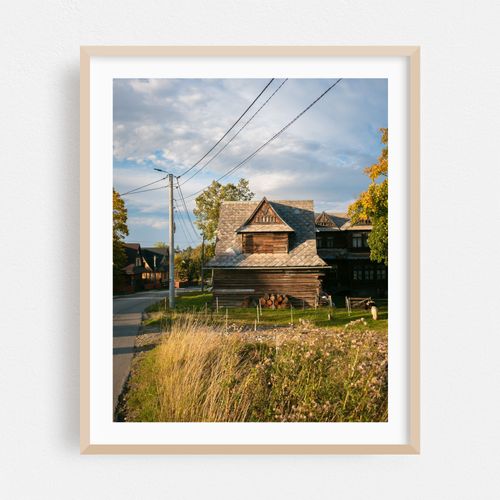 Wooden House in Ząb