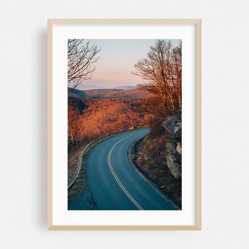 Blue Ridge Parkway Curve