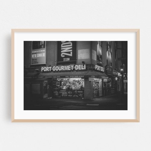 Port Gourmet Deli B&W