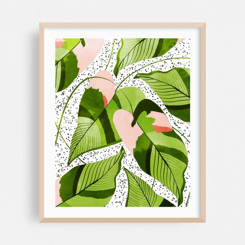 Blushing Leaves