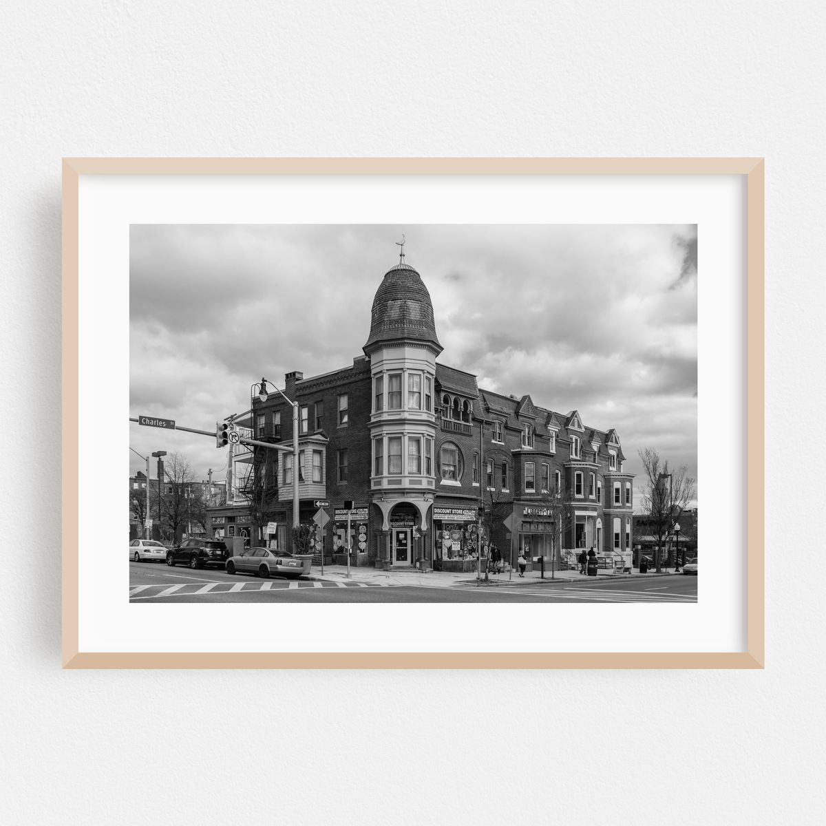 25th & Charles B&W – image 1 of 6