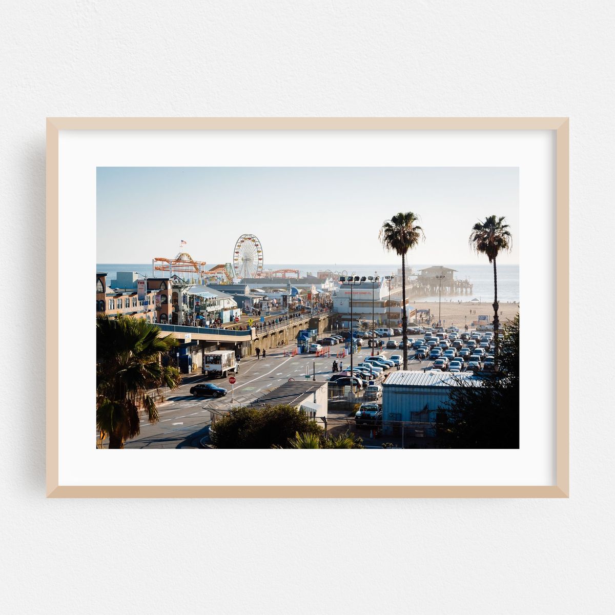 Over Santa Monica Pier – image 1 of 6