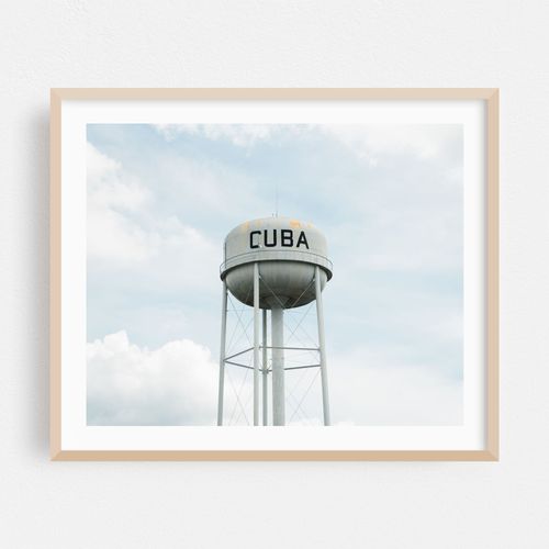Cuba Water Tower, Route 66 02