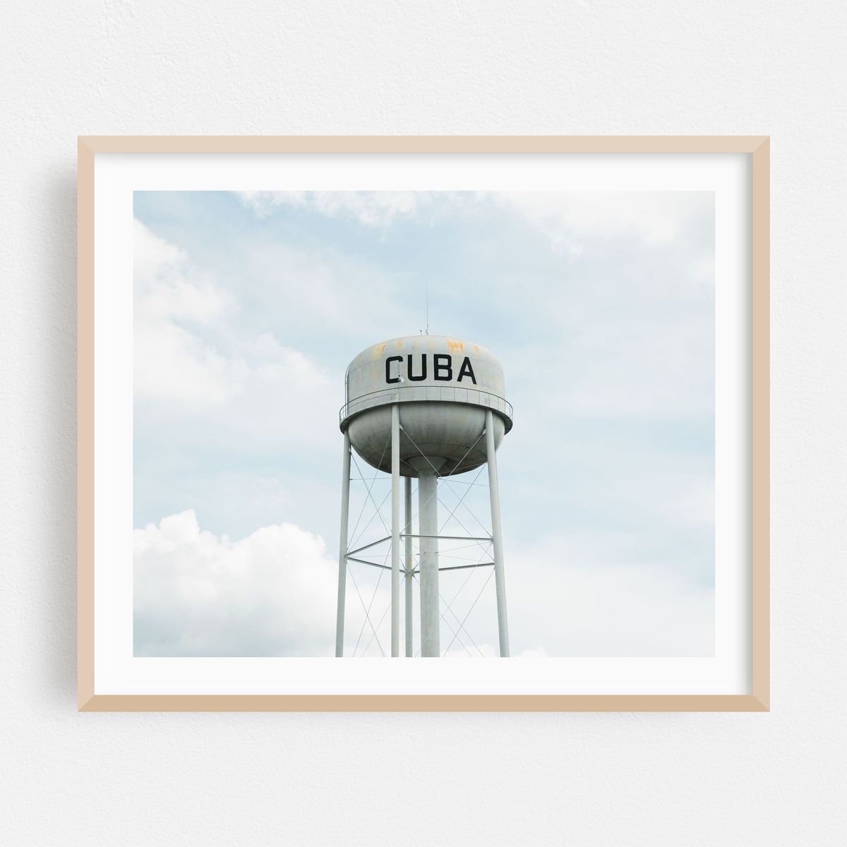 Cuba Water Tower, Route 66 02 – image 1 of 5