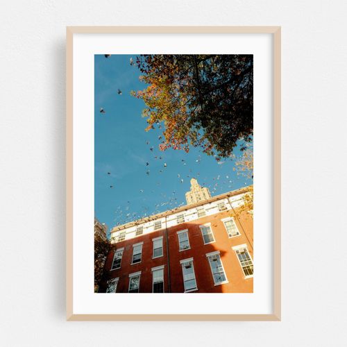 Sunset in Greenwich Village